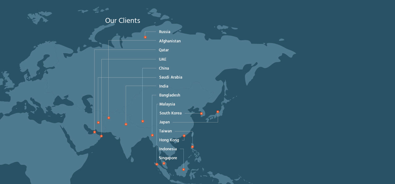 AKM Global - Clients asia